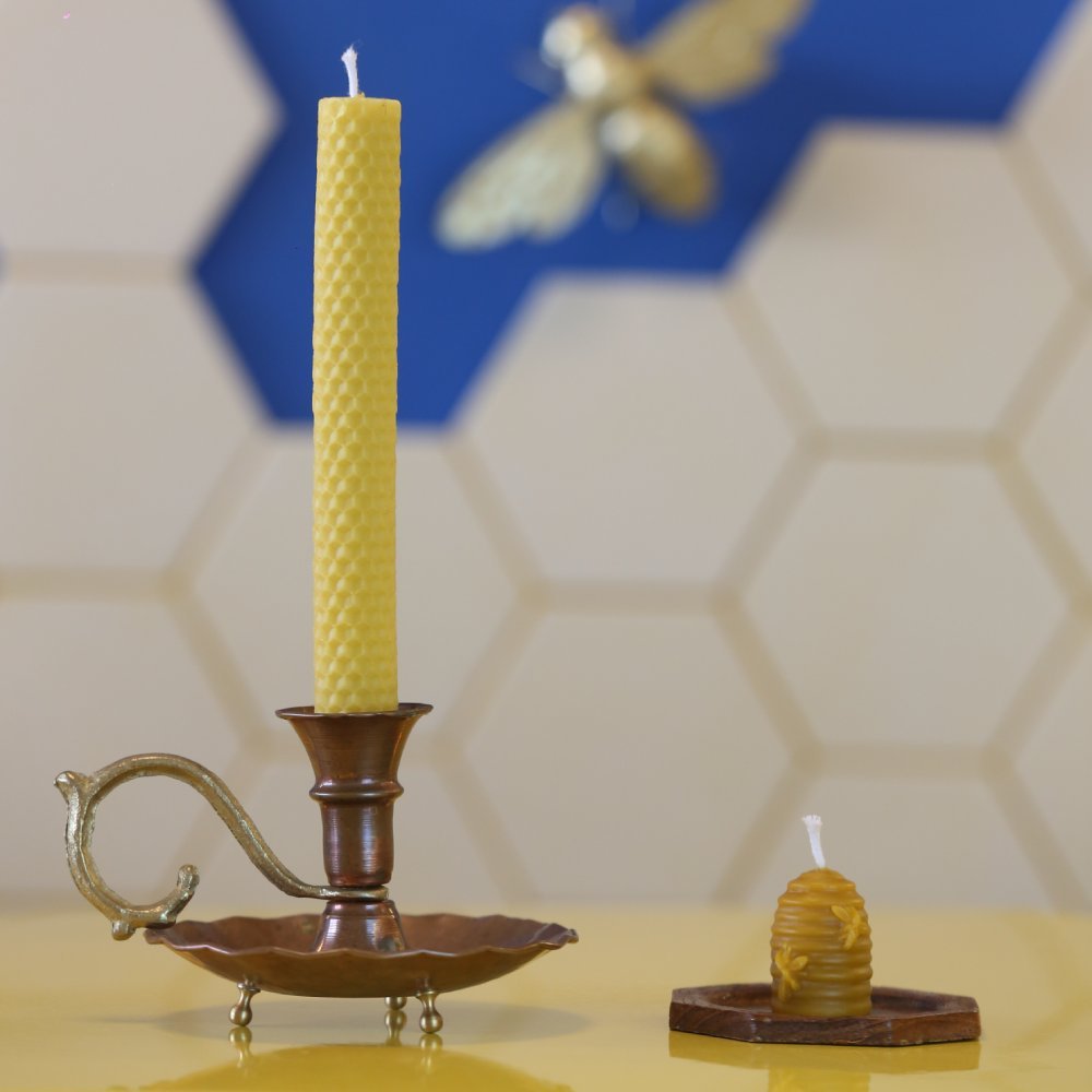 Üçlü Sarma Şamdan Mum Seti - Görsel 3