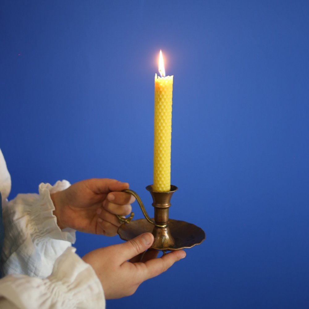 Üçlü Sarma Şamdan Mum Seti - Görsel 2